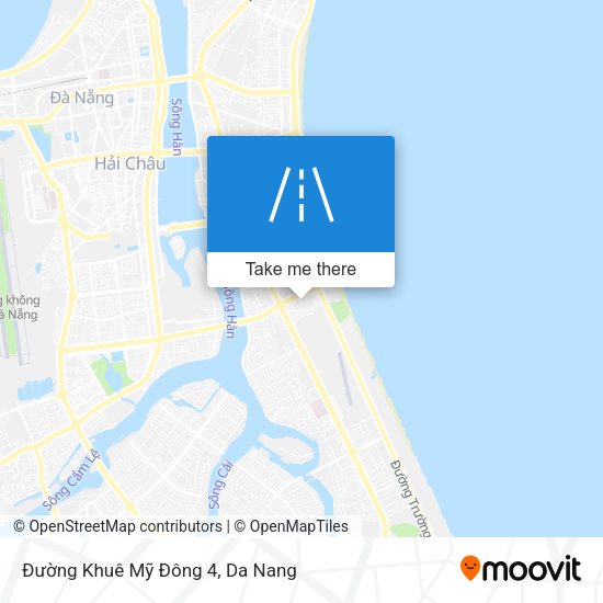 Đường Khuê Mỹ Đông 4 map