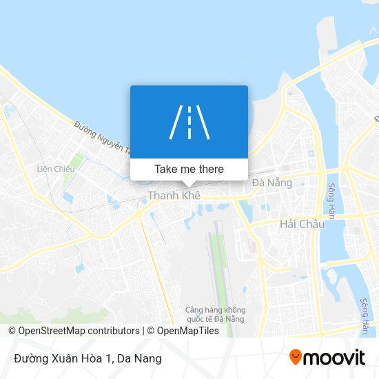 Đường Xuân Hòa 1 map