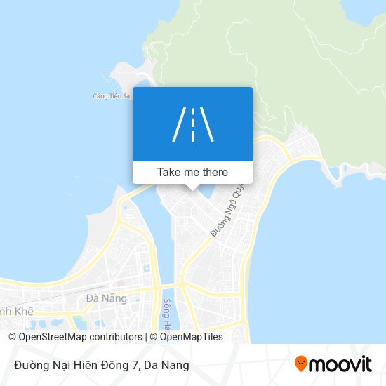 Đường Nại Hiên Đông 7 map