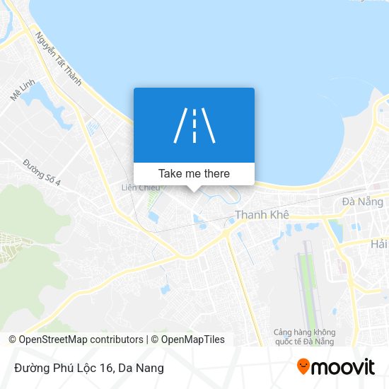 Đường Phú Lộc 16 map