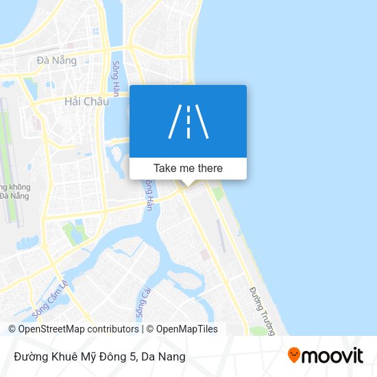 Đường Khuê Mỹ Đông 5 map