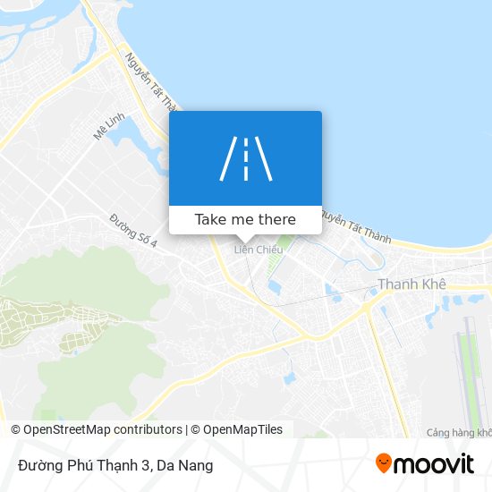 Đường Phú Thạnh 3 map