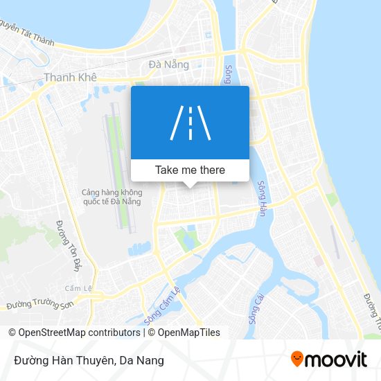Đường Hàn Thuyên map