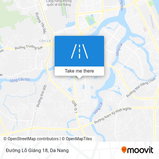 Đường Lỗ Giáng 18 map