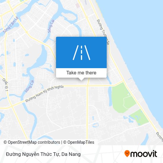 Đường Nguyễn Thức Tự map