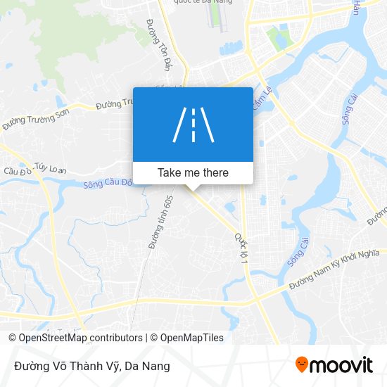 Đường Võ Thành Vỹ map