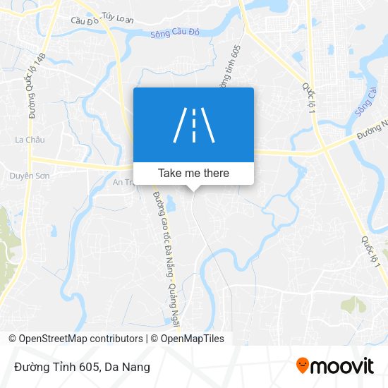 Đường Tỉnh 605 map