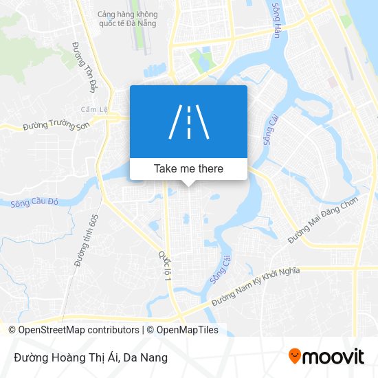 Đường Hoàng Thị Ái map