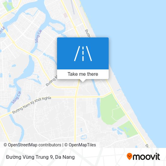Đường Vùng Trung 9 map