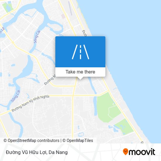 Đường Vũ Hữu Lợi map