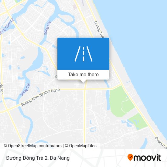 Đường Đông Trà 2 map