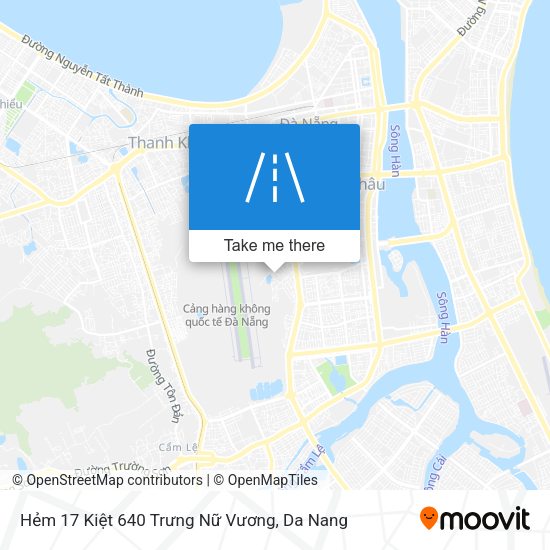 Hẻm 17 Kiệt 640 Trưng Nữ Vương map