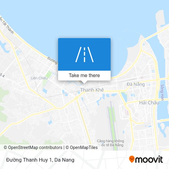 Đường Thanh Huy 1 map