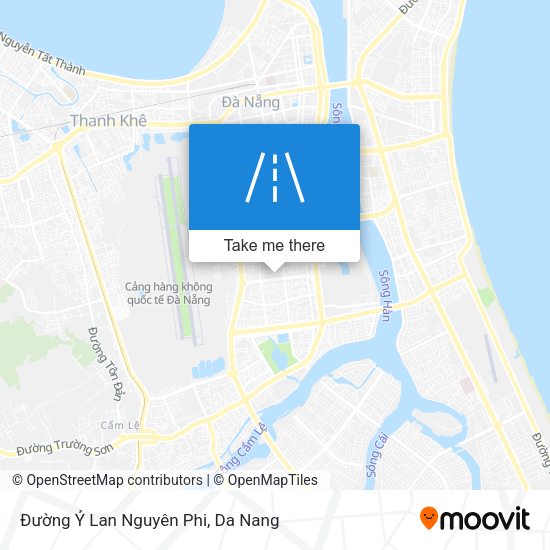 Đường Ỷ Lan Nguyên Phi map
