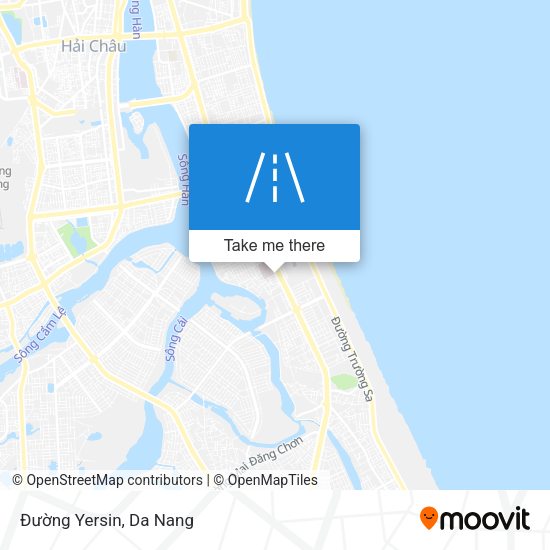 Đường Yersin map