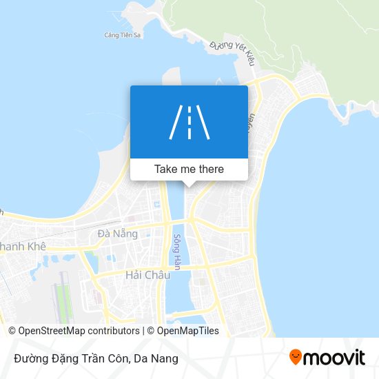 Đường Đặng Trần Côn map