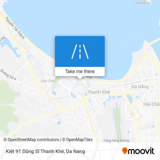 Kiệt 91 Dũng Sĩ Thanh Khê map