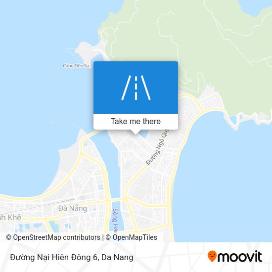 Đường Nại Hiên Đông 6 map