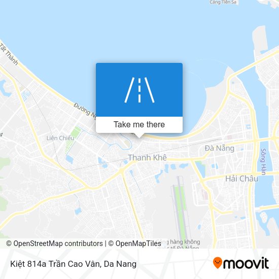 Kiệt 814a Trần Cao Vân map