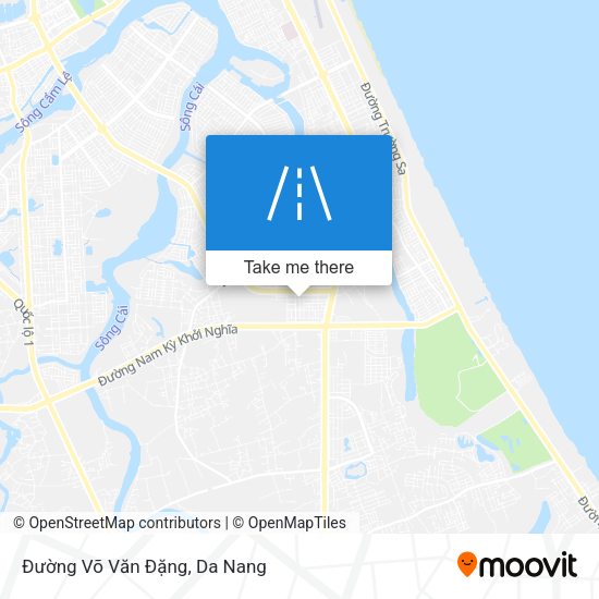 Đường Võ Văn Đặng map