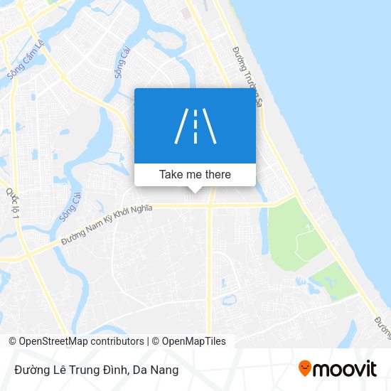 Đường Lê Trung Đình map