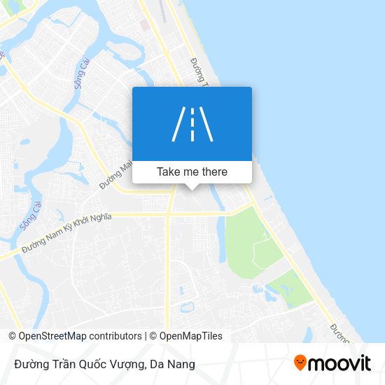 Đường Trần Quốc Vượng map
