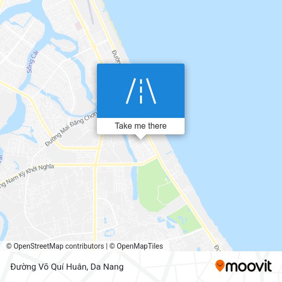 Đường Võ Quí Huân map