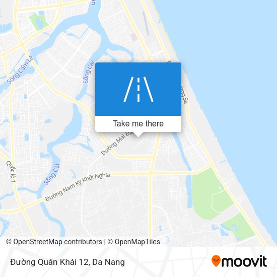 Đường Quán Khái 12 map