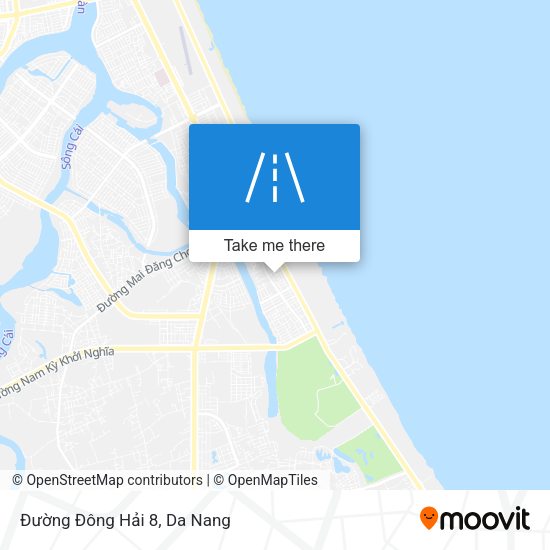 Đường Đông Hải 8 map