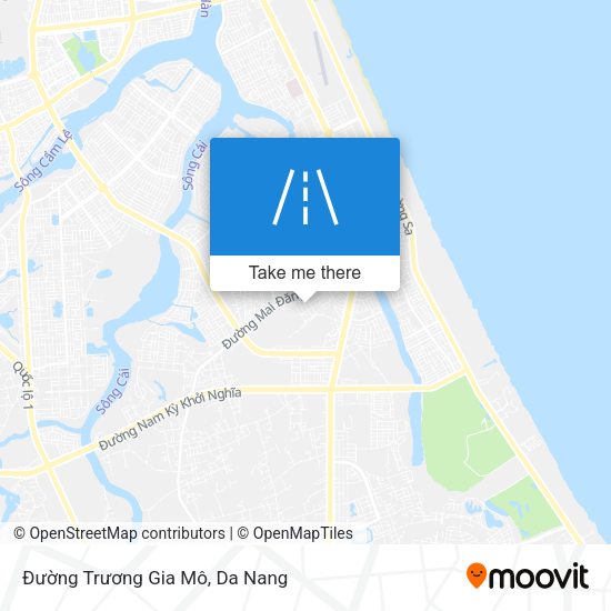 Đường Trương Gia Mô map