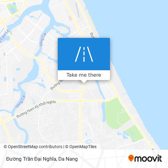 Đường Trần Đại Nghĩa map