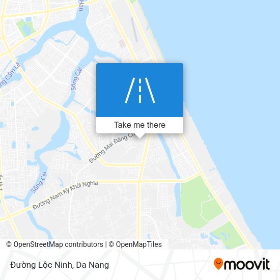 Đường Lộc Ninh map