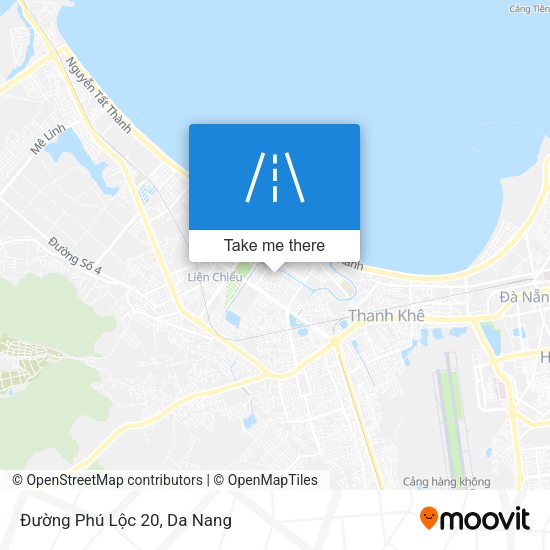 Đường Phú Lộc 20 map