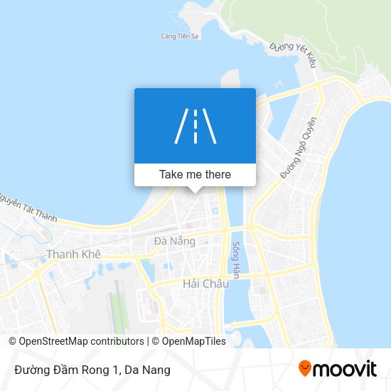 Đường Đầm Rong 1 map