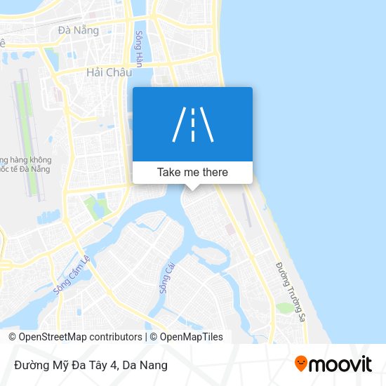 Đường Mỹ Đa Tây 4 map