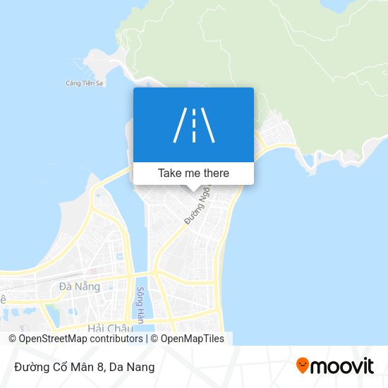 Đường Cổ Mân 8 map