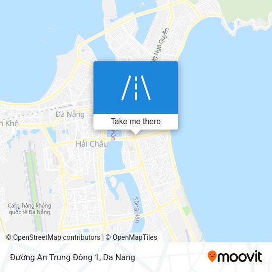Đường An Trung Đông 1 map