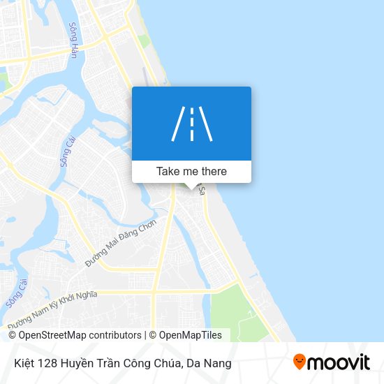 Kiệt 128 Huyền Trần Công Chúa map