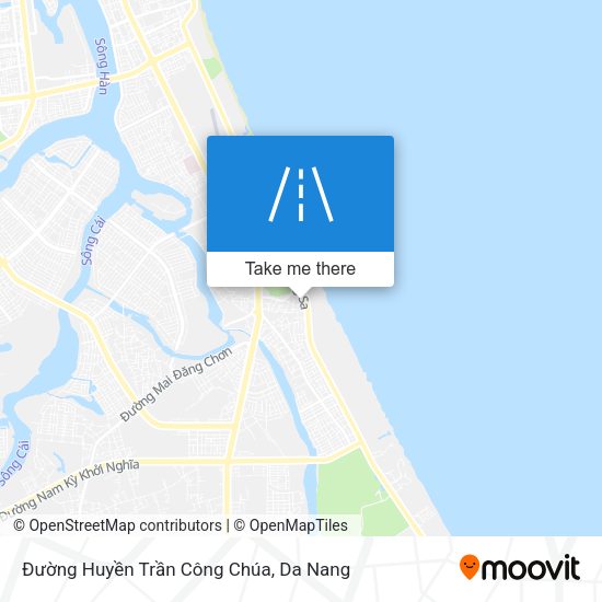 Đường Huyền Trần Công Chúa map