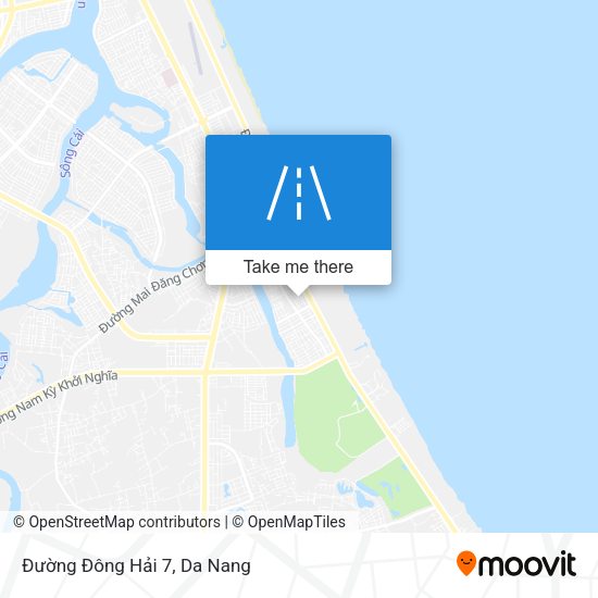 Đường Đông Hải 7 map