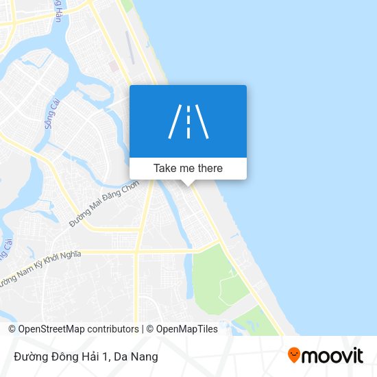 Đường Đông Hải 1 map