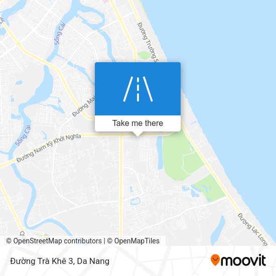 Đường Trà Khê 3 map