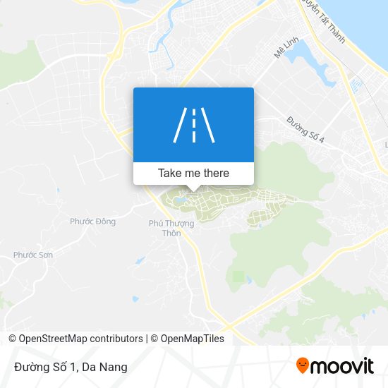 Đường Số 1 map