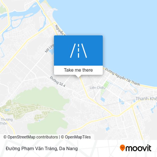 Đường Phạm Văn Tráng map