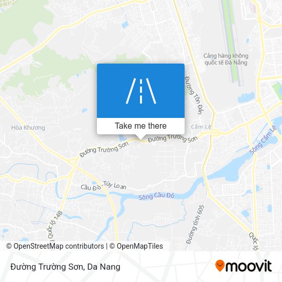 Đường Trường Sơn map