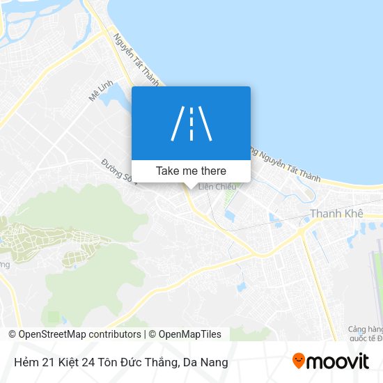 Hẻm 21 Kiệt 24 Tôn Đức Thắng map