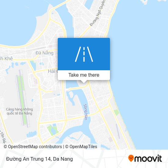 Đường An Trung 14 map