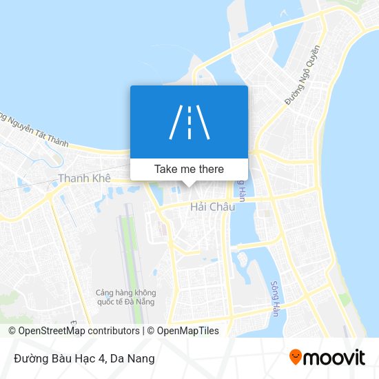 Đường Bàu Hạc 4 map