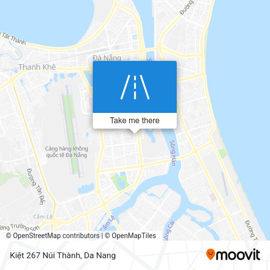 Kiệt 267 Núi Thành map