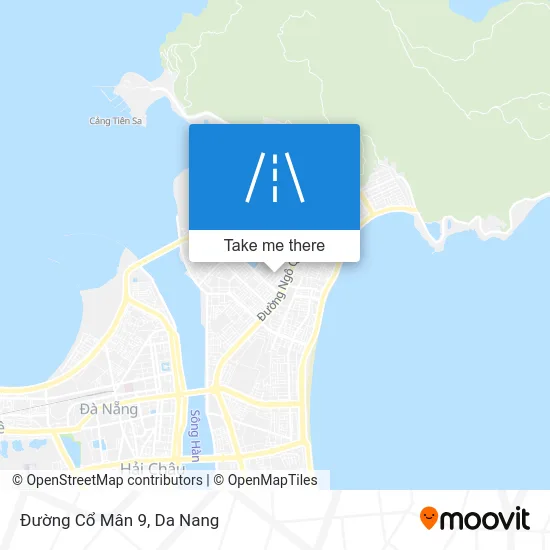 Đường Cổ Mân 9 map
